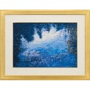 横尾英子 院展初入選35周年記念　瑠璃氷 —裏磐梯の春—　日本美術院院友 横尾英子 筆