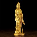 髙村光雲　総本金箔「楊柳観音」特別復刻ブロンズ彫像