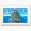 井上直久「多層海の借景庭園」直筆サイン入り　限定版美術作品