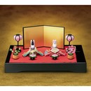 ＜うさぎの調べ　童謡とめぐる歳時記＞京の縮緬細工お飾りコレクション