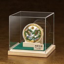 旭日双龍　純金仕上げ純銀１キロ超大型貨幣　　　　　　　　　　