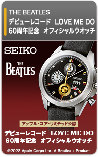 THE BEATLES デビューレコード LOVE ME DO 60周年記念オフィシャルウオッチ