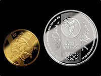 2002 FIFAワールドカップ　1万円金貨・千円銀貨 2点セット